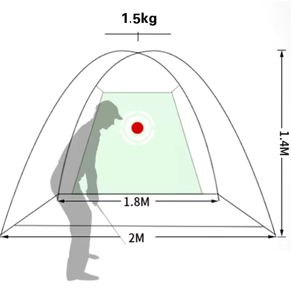 Single Target Practice Net